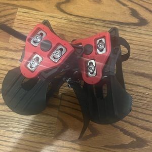 Toe clip adapter for Peloton bike